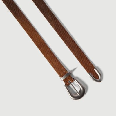 Brunello Cucinelli Textured Leather Belt - Image 3