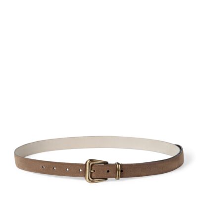 Brunello Cucinelli Textured Leather Belt - Image 4