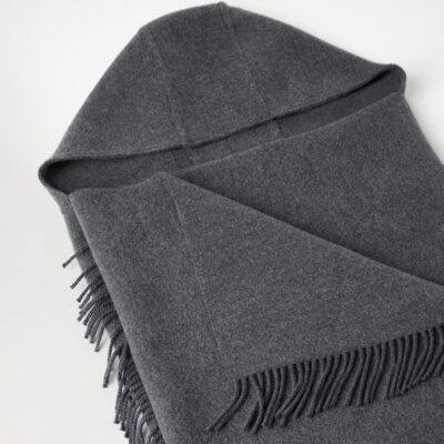 Brunello Cucinelli Wool-Cashmere Hooded Scarf - Image 4