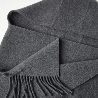 Brunello Cucinelli Wool-Cashmere Hooded Scarf - Image 5
