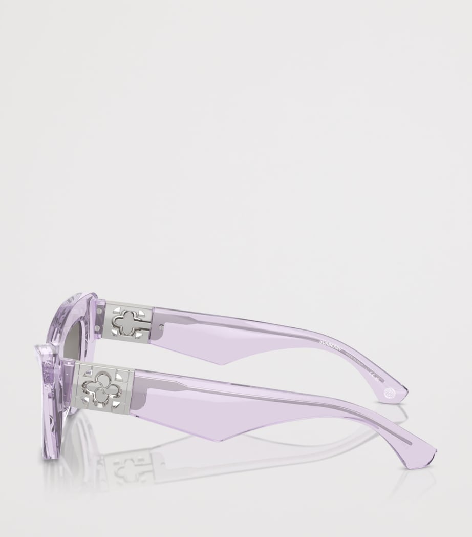 Burberry Acetate BE4421U Cat-Eye Sunglasses - Image 3