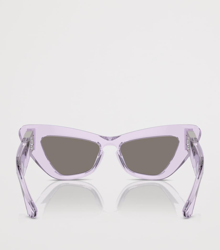 Burberry Acetate BE4421U Cat-Eye Sunglasses - Image 4
