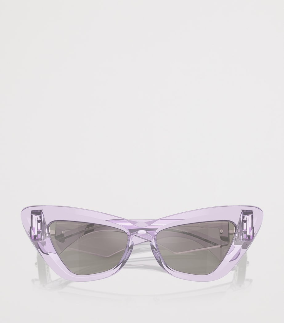 Burberry Acetate BE4421U Cat-Eye Sunglasses - Image 5