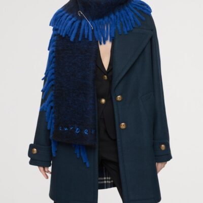 Burberry Alpaca Wool-Blend Happy Scarf - Image 2