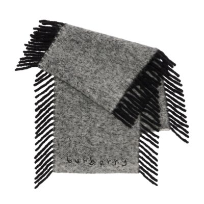 Burberry Alpaca Wool-Blend Happy Scarf - Image 5