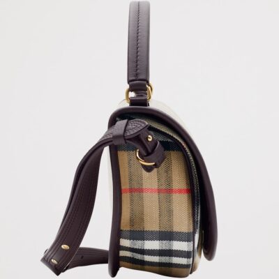 Burberry Canvas Highlands Cross-Body Bag - Image 4