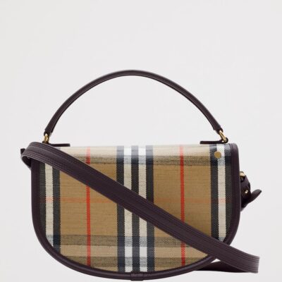 Burberry Canvas Highlands Cross-Body Bag - Image 5