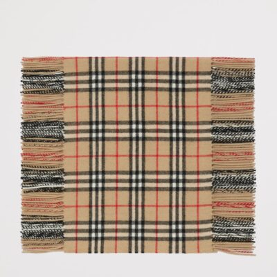 Burberry Cashmere Check Happy Scarf - Image 2