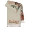 Burberry Cashmere Stallion Portrait​ Scarf - Image 1