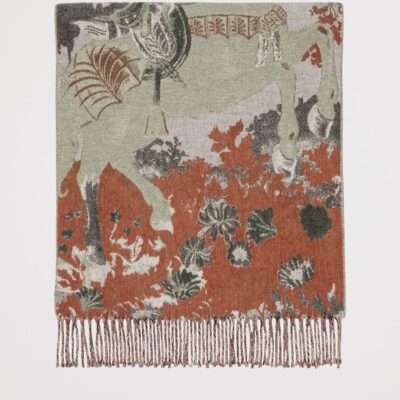Burberry Cashmere Stallion Portrait​ Scarf - Image 3