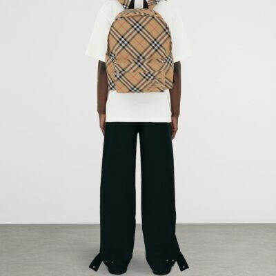 Burberry Check Backpack - Image 3