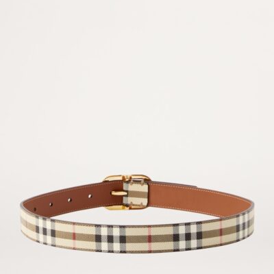 Burberry Check Belt - Image 2