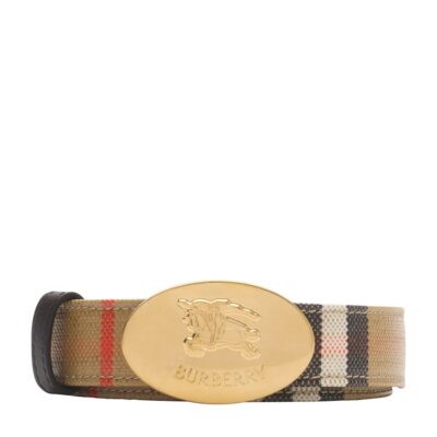 Burberry Check Belt - Image 5