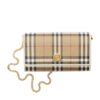 Burberry Check Chain Wallet - Image 1