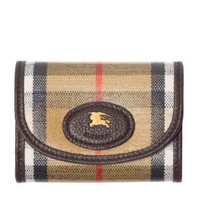 Burberry Check Coin Wallet - Image 1