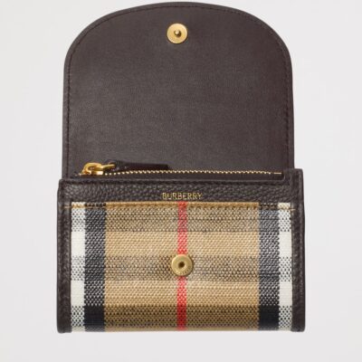 Burberry Check Coin Wallet - Image 2