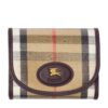 Burberry Check Compact Wallet - Image 1