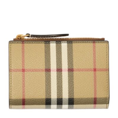 Burberry Check Compact Wallet - Image 4