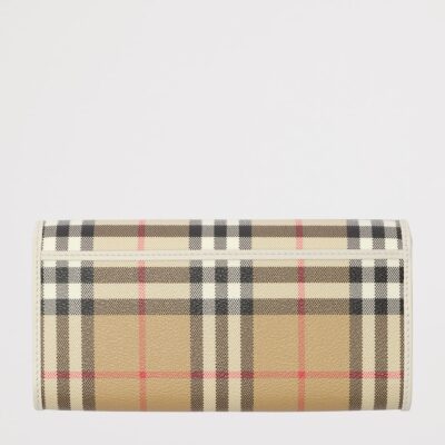 Burberry Check Continental Wallet - Image 2