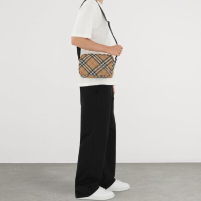 Burberry Check Cross-Body Bag - Image 2