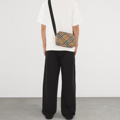 Burberry Check Cross-Body Bag - Image 3
