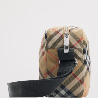 Burberry Check Cross-Body Bag - Image 4