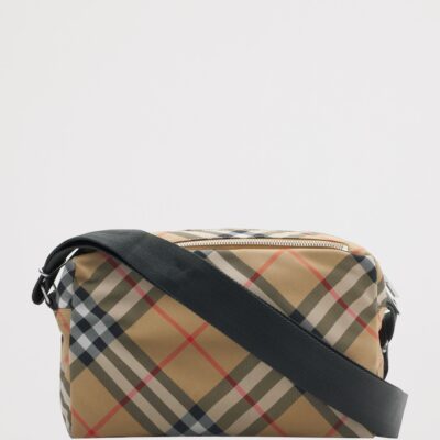 Burberry Check Cross-Body Bag - Image 5