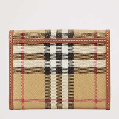 Burberry Check Folding Wallet - Image 2