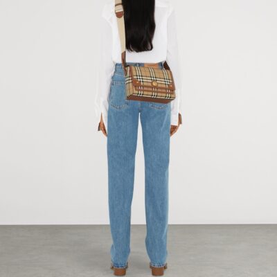 Burberry Check Note Cross-Body Bag - Image 2