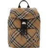 Burberry Check Print Backpack - Image 1