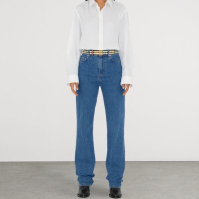 Burberry Check TB Belt - Image 2