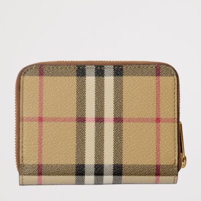 Burberry Check Zip Card Holder - Image 2