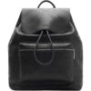 Burberry Leather Check-Embossed Backpack - Image 1