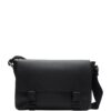 Burberry Leather Embossed Messenger Bag - Image 1