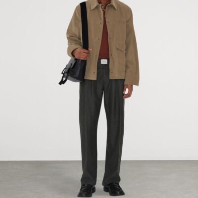 Burberry Leather Embossed Messenger Bag - Image 3
