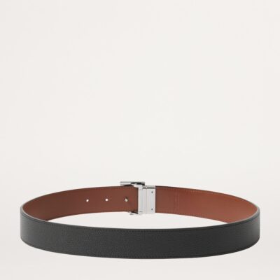 Burberry Leather Reversible Belt - Image 2