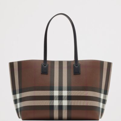 Burberry Medium Check Tote Bag - Image 5