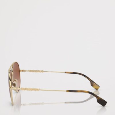 Burberry Metal Pilot Sunglasses - Image 3