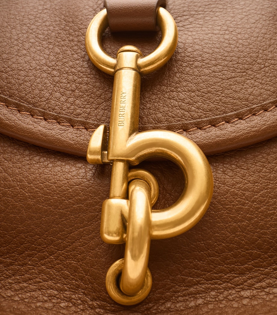 Burberry Mini Calfskin B Clip Messenger Bag - Image 4