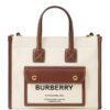 Burberry Mini Canvas Tote Bag - Image 1