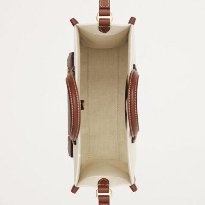 Burberry Mini Canvas Tote Bag - Image 5