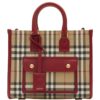 Burberry Mini Check Freya Tote Bag - Image 1
