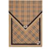 Burberry Silk Check Fringed Scarf - Image 1