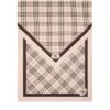 Burberry Silk Check Knight Motif Scarf - Image 1