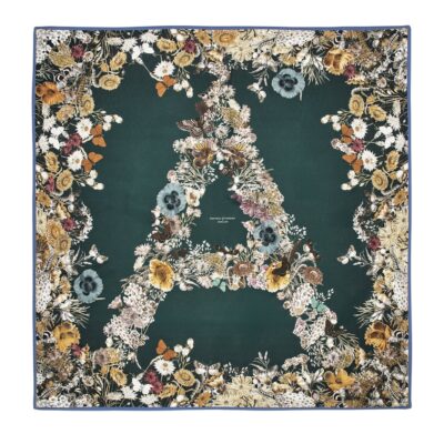 Burberry Silk Floral EKD Scarf - Image 5