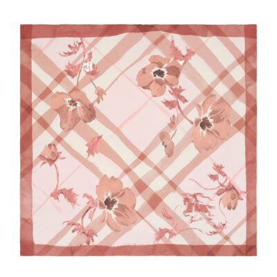 Burberry Silk Garden Party Scarf - Image 3