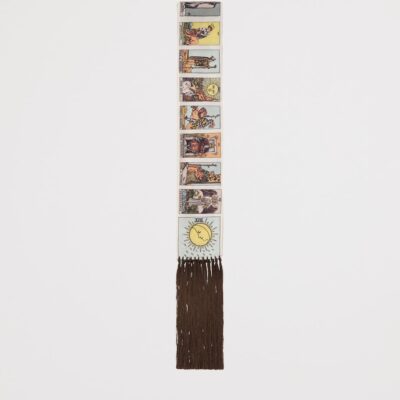 Burberry Silk Tarot Skinny Scarf - Image 2