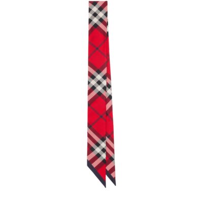Burberry Silk Tarot Skinny Scarf - Image 3