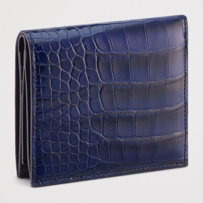 Bvlgari Alligator Leather Serpenti Forever Compact Wallet - Image 2