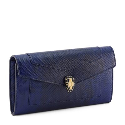 Bvlgari Karung Leather Serpenti Forever Long Wallet - Image 1